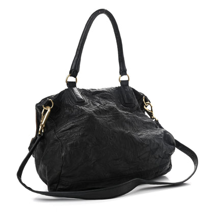 Givenchy Tumbled Sheepskin Large Pandora Black 2 of 15