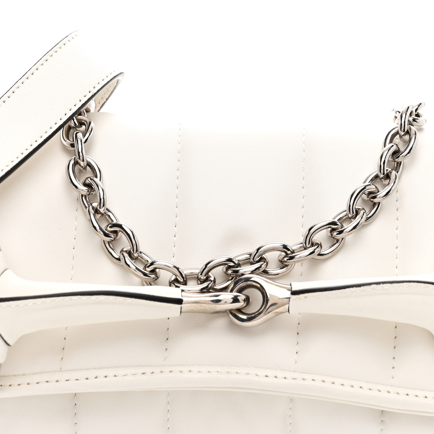 Gucci Nappa Vertical Matelasse Medium Maxi Horsebit Chain Shoulder