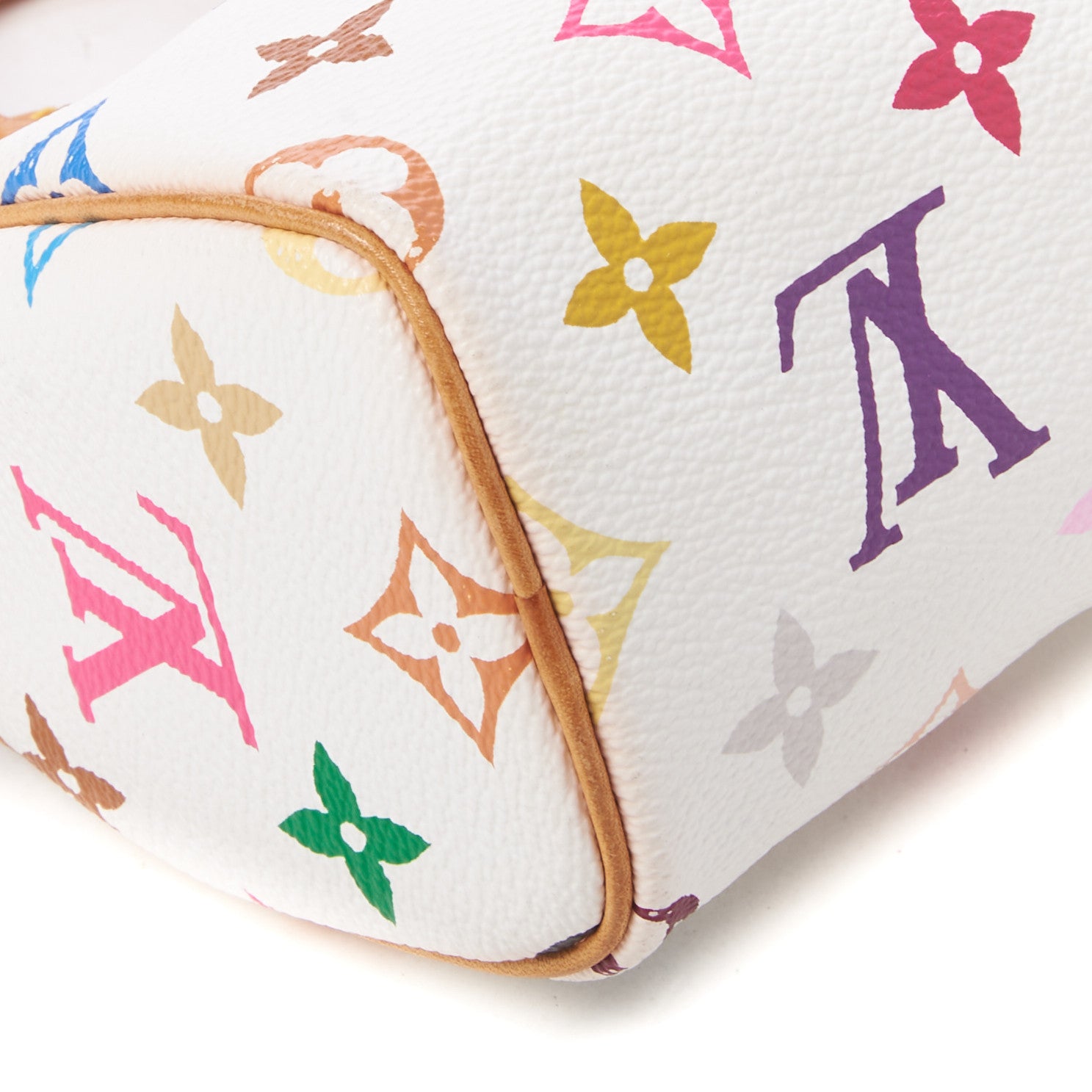 Louis Vuitton Monogram Multicolor Mini Sac HL Speedy White 5 of 7