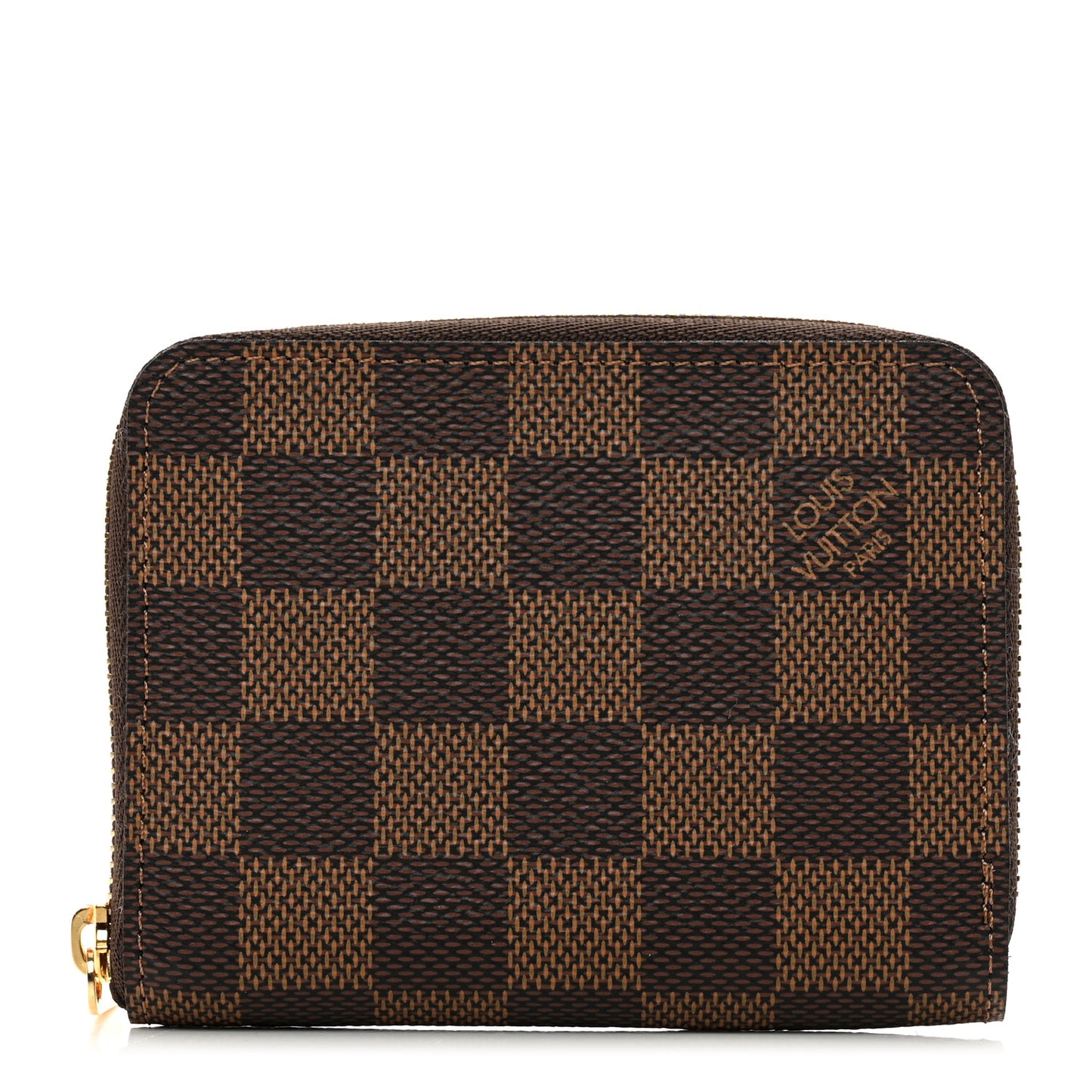 Damier Ebene Zippy Coin Purse