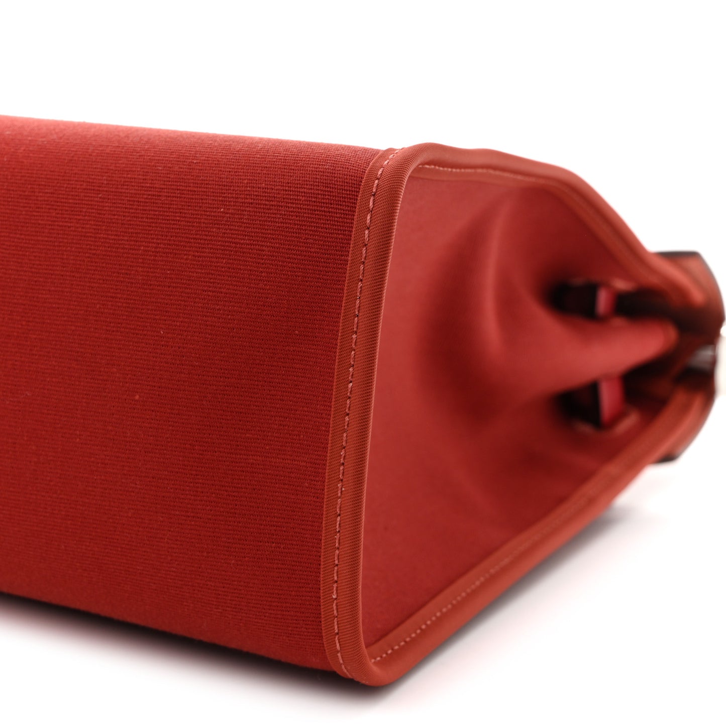 Toile Officier Vache Hunter Verso Herbag Zip 31 PM Rouge Venetian Rouge Piment Rose Extreme