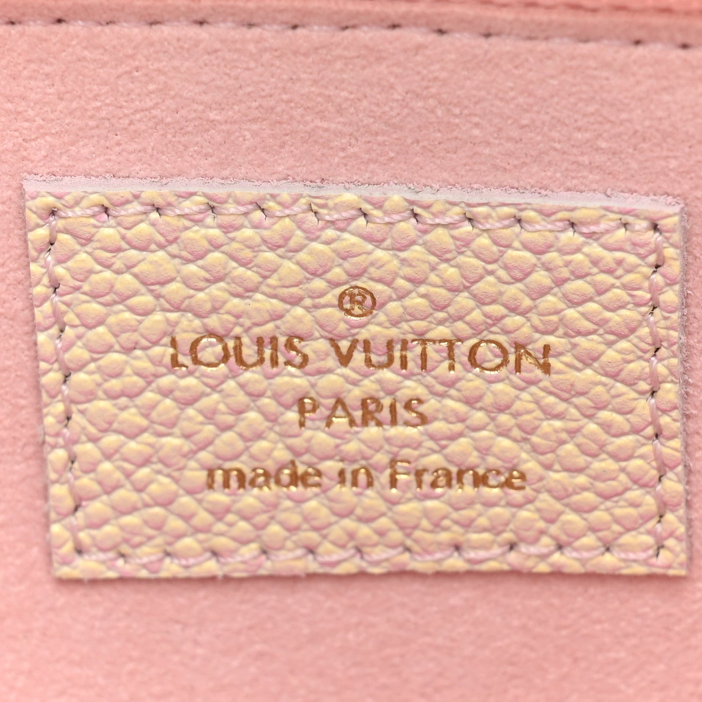 Empreinte Monogram Summer Stardust Trio Pouch Pink Water Green Lilas