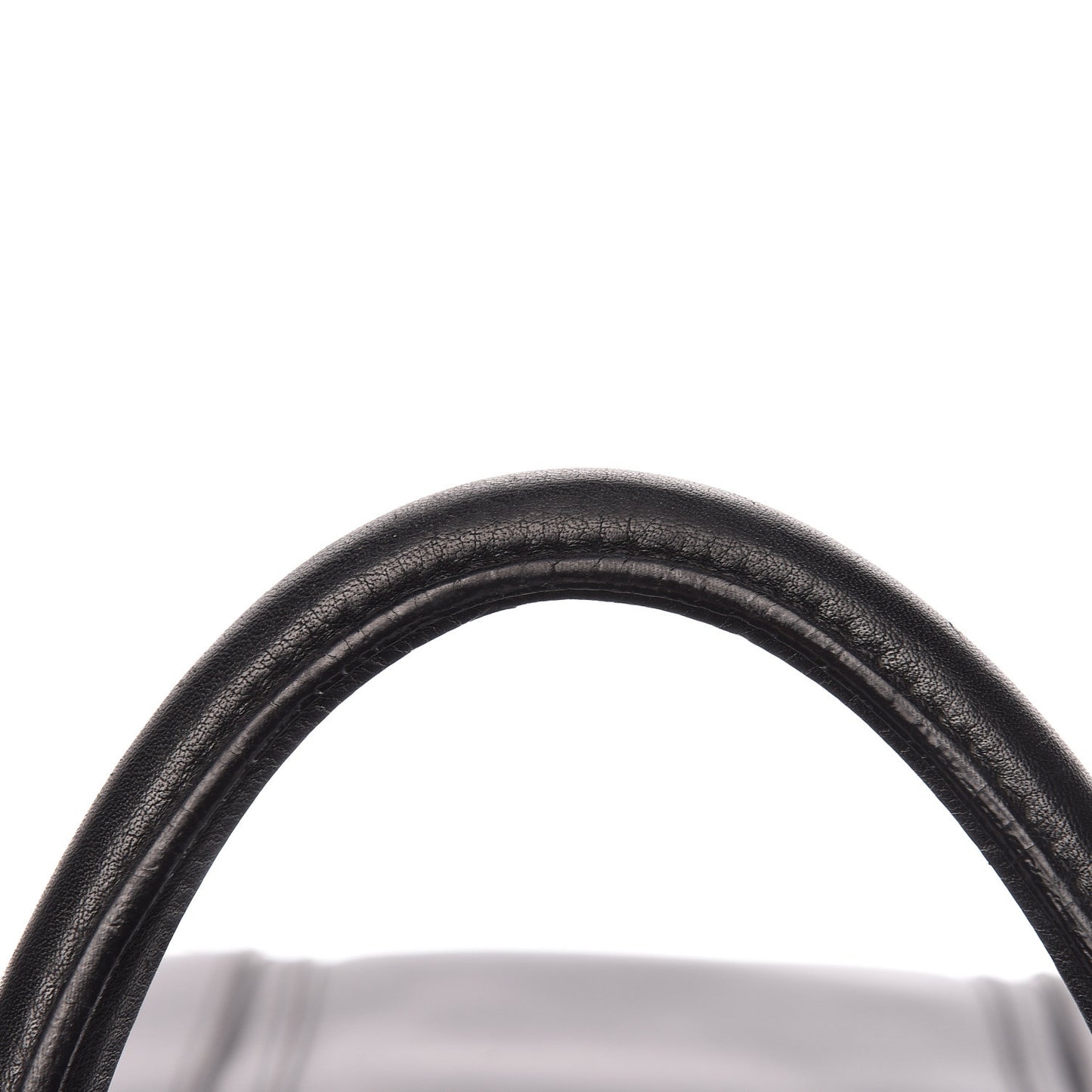 Grainy Calfskin Tote Black
