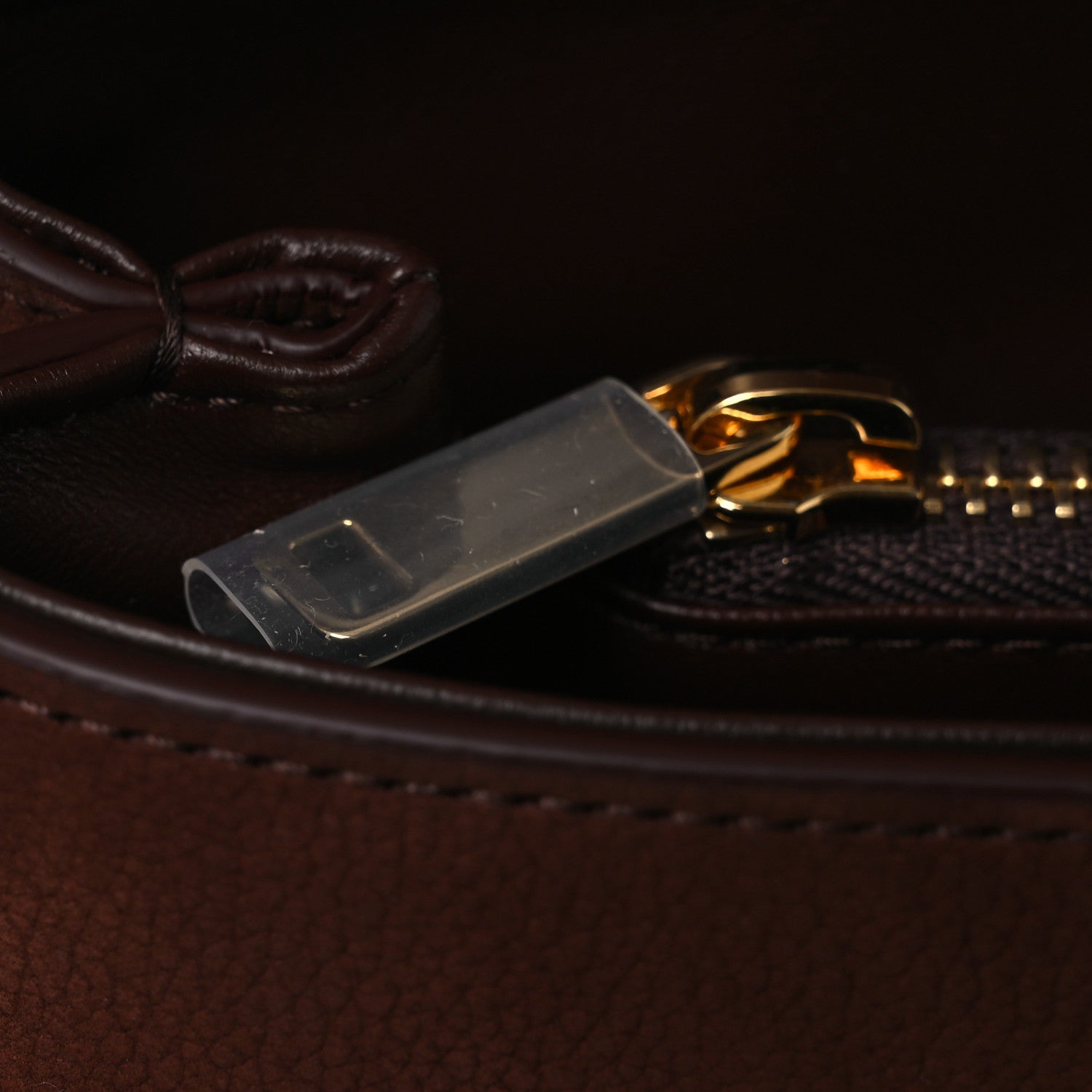 Celine Grained Nubuck Calfskin Medium Nino Chestnut 13 of 14
