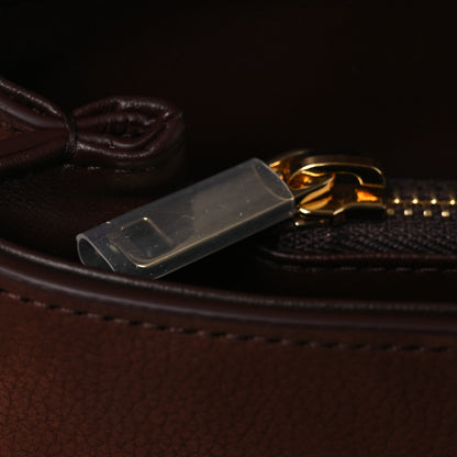 Celine Grained Nubuck Calfskin Medium Nino Chestnut 13 of 14