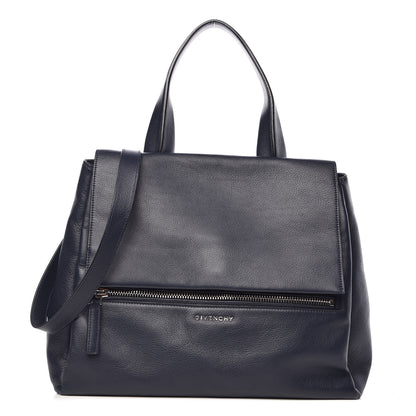 Givenchy Calfskin Medium Pandora Pure Flap Bag Blue 1 of 9