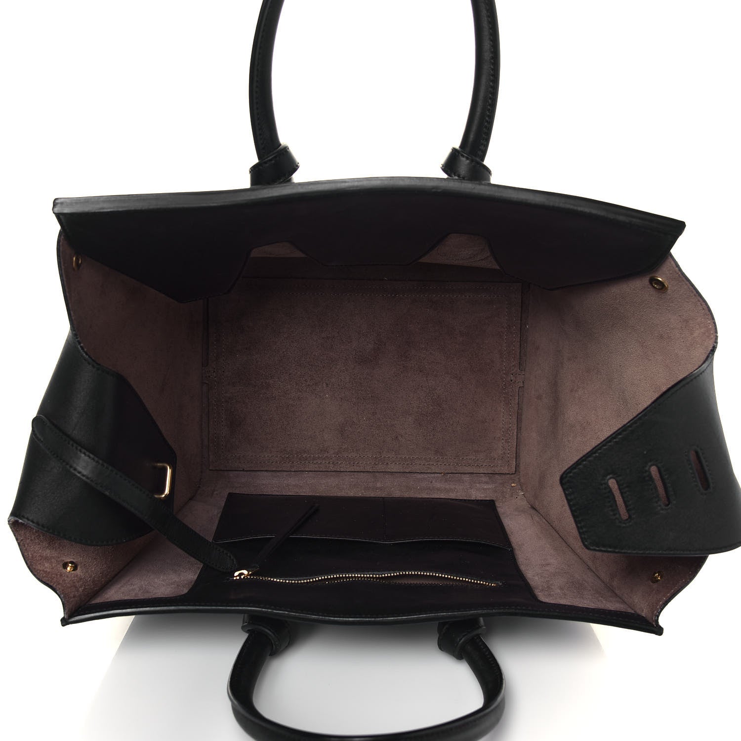 Celine Smooth Calfskin Small Tie Knot Tote Black 5 of 14