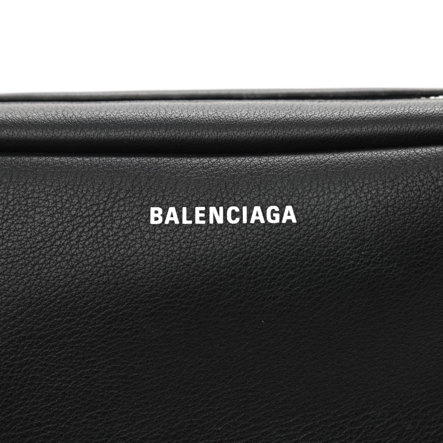 Balenciaga Calfskin Logo S Everyday Camera Bag Black 5 of 8