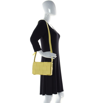 Bottega Veneta Nappa Maxi Intreccio Cassette Bag Lemonade 3 of 11