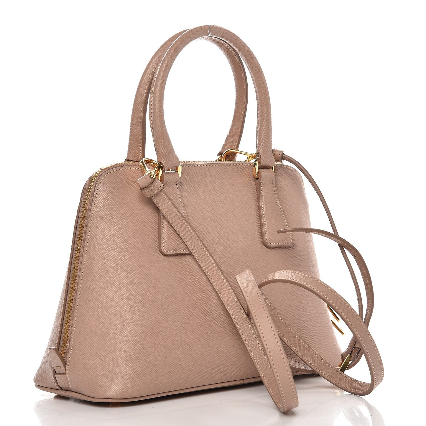 Saffiano Lux Small Promenade Tote Cammeo