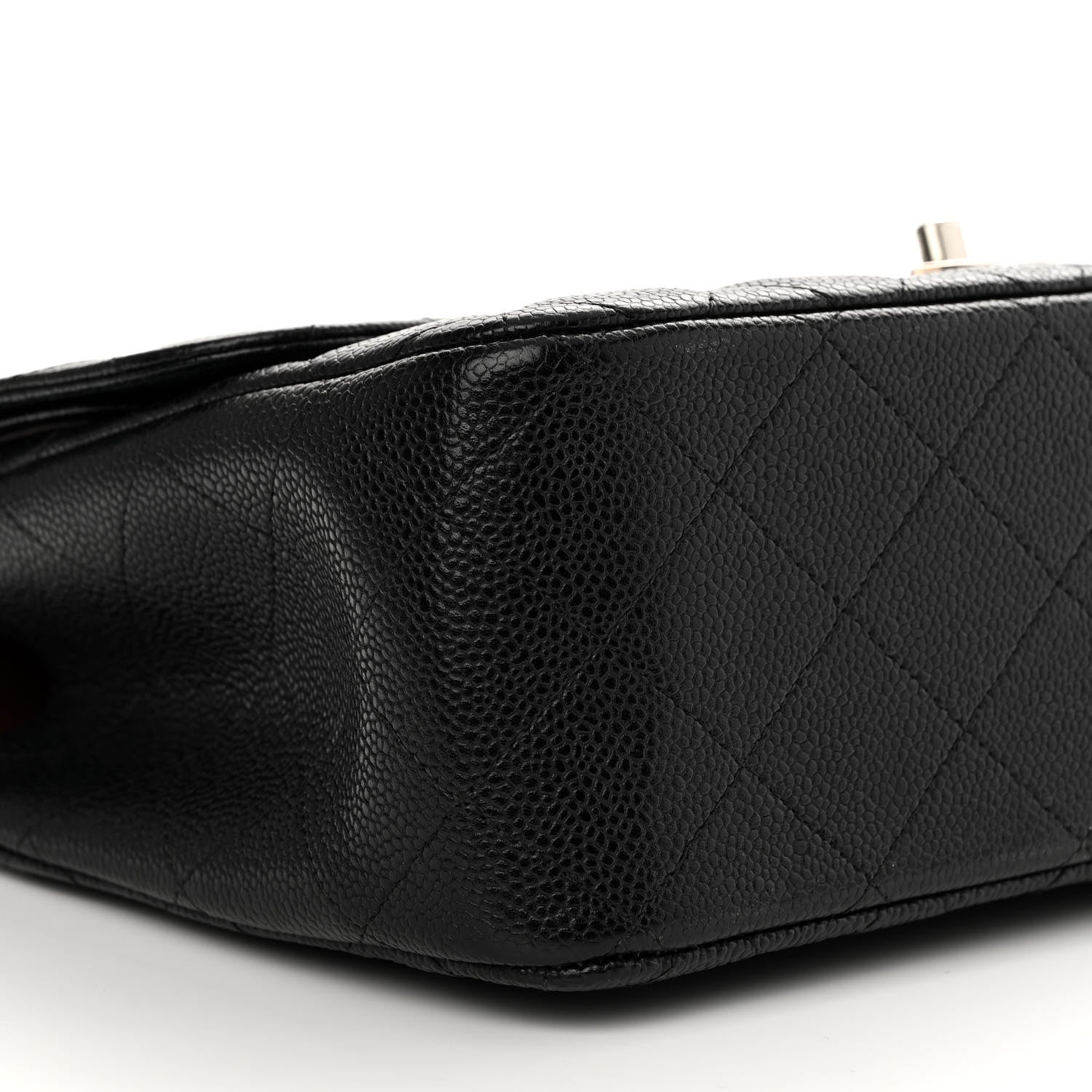Chanel Caviar Quilted Jumbo Double Flap Black 9 of 13