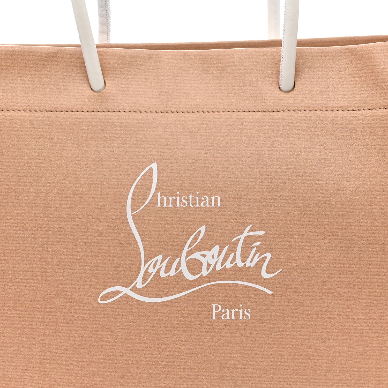 Christian Louboutin Calfskin Kraftilou Logo Tote 7 of 10