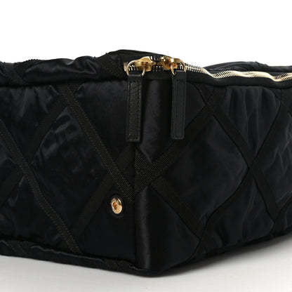 Chanel Nylon Grosgrain Large Lifestyle Travel Black 9 of 9