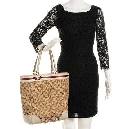 Gucci Monogram Medium Mayfair Tote Off White 2 of 7