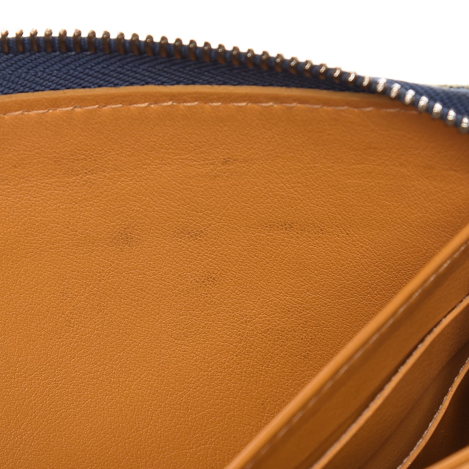 Louis Vuitton Monogram Denim Zippy Wallet Blue 8 of 14