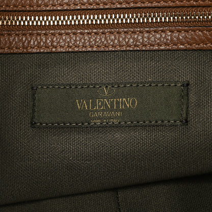 Valentino Garavani Canvas Calfskin Camouflage Tote Multicolor 6 of 10