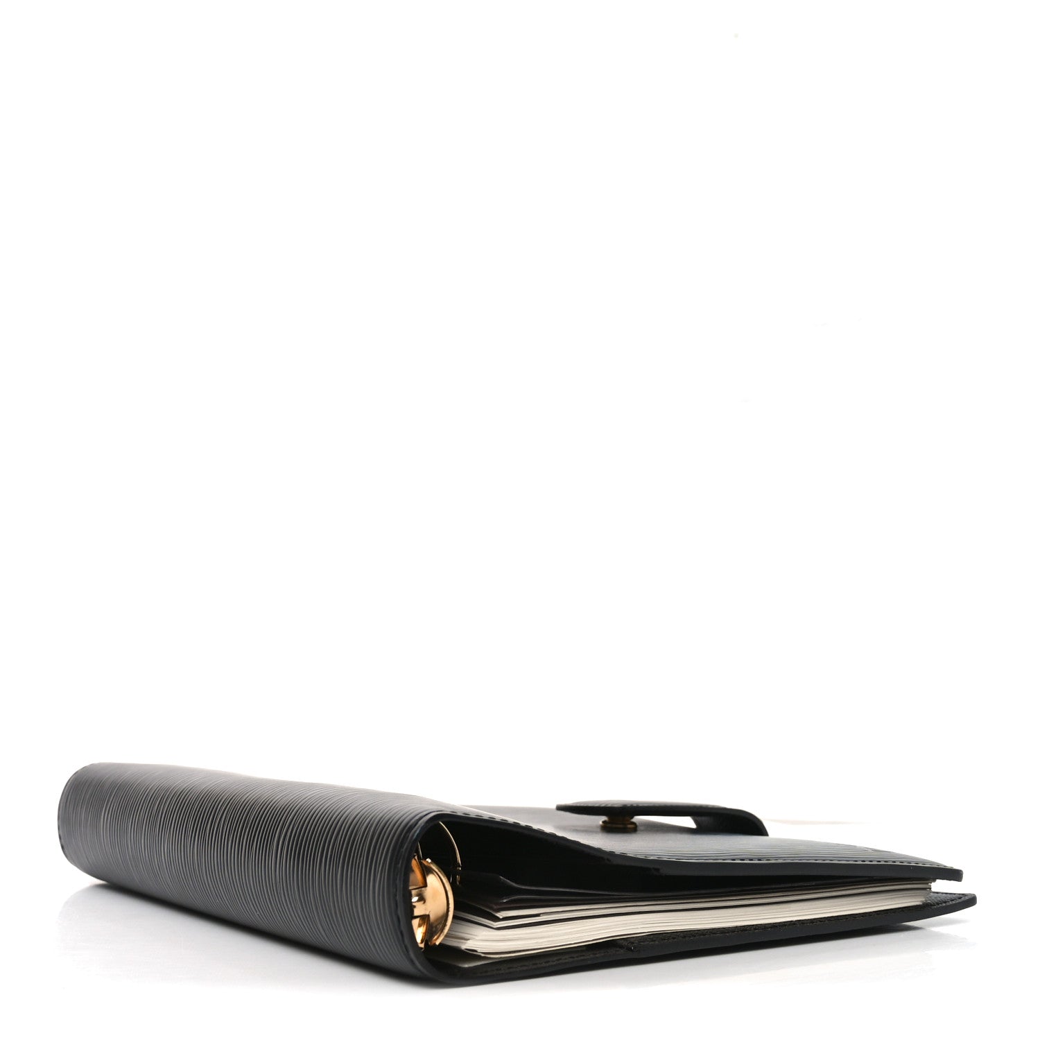 Louis Vuitton Epi Large Ring Agenda Cover Black 4 of 7