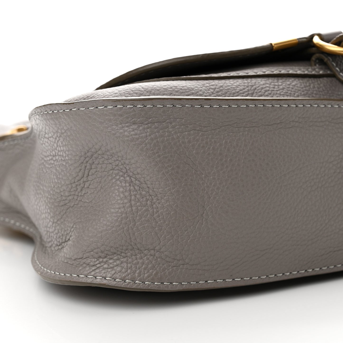 Calfskin Small Marcie Satchel Cashmere Grey