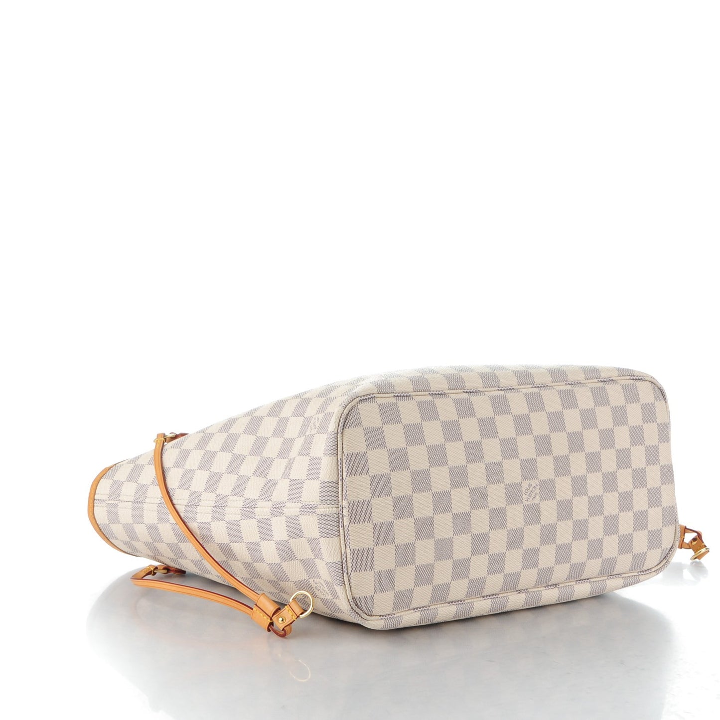 Damier Azur Neo Neverfull MM Rose Ballerine