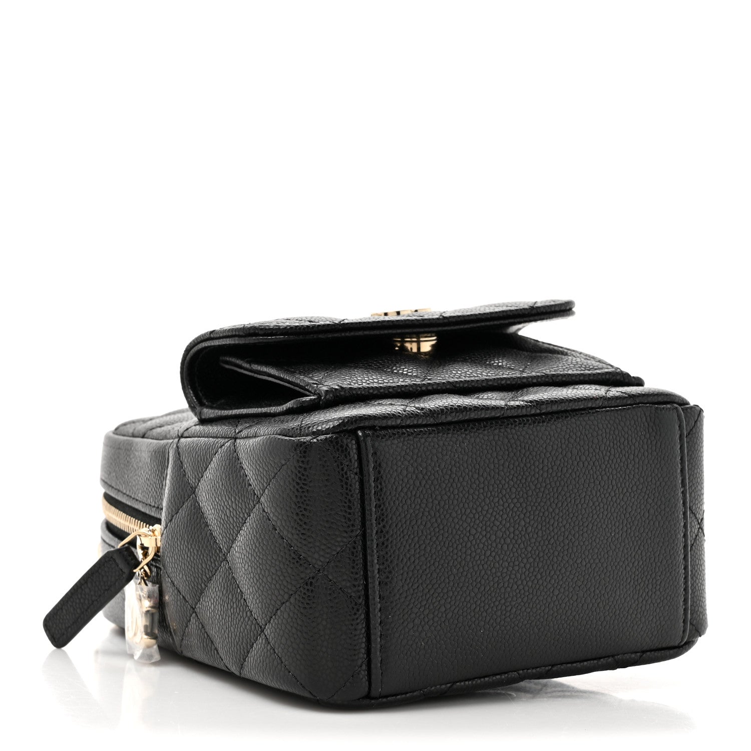 Chanel Caviar Quilted CC Mini Classic Backpack Black 4 of 10