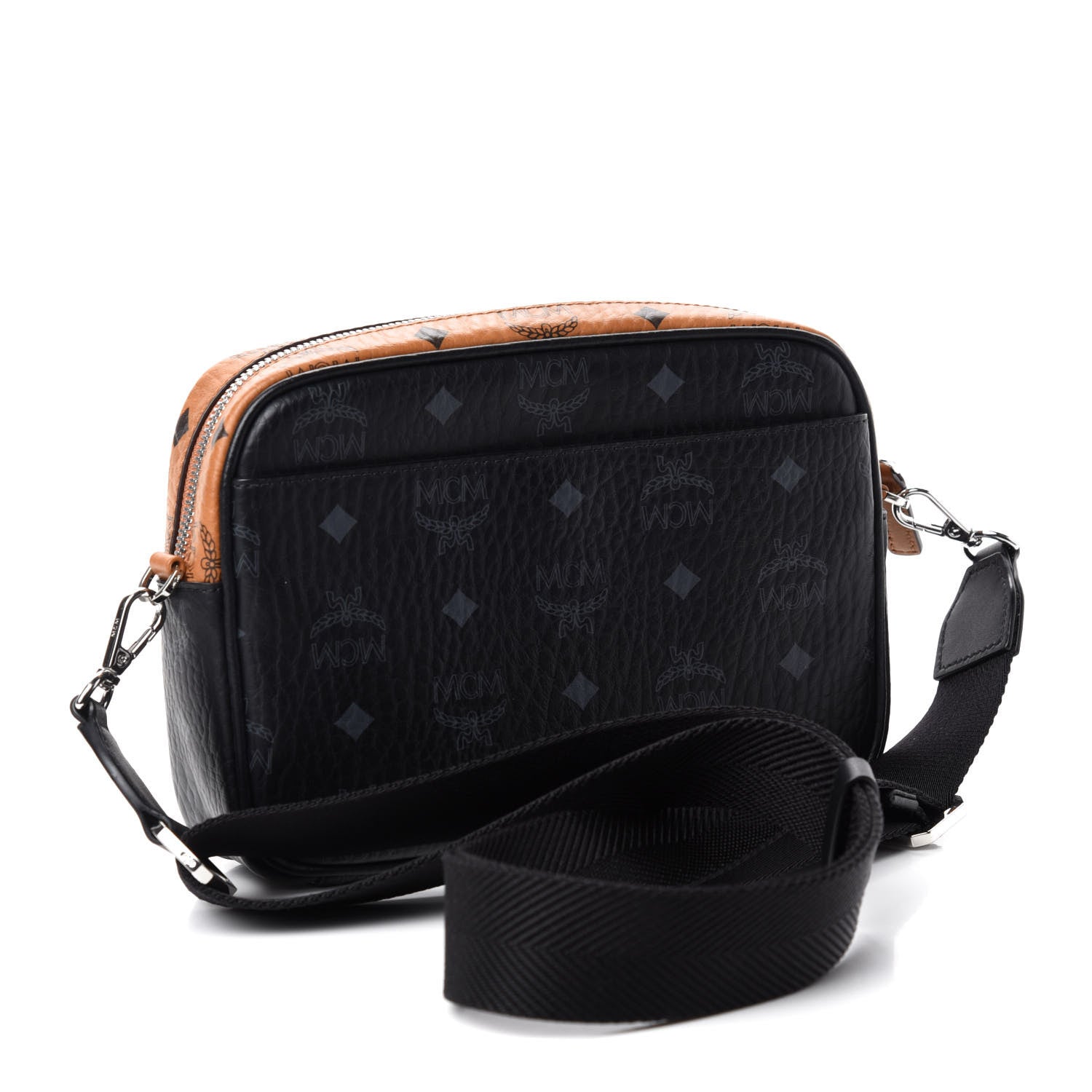 MCM Visetos Mix Small Klassik Crossbody White 3 of 11