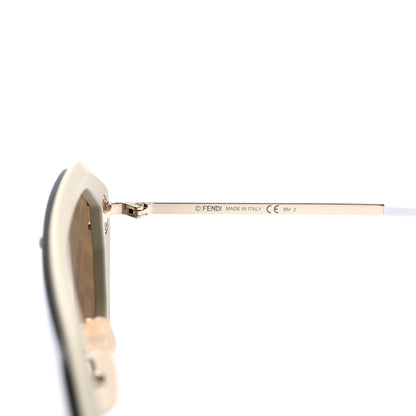 Fendi FF Fabulous Shield Sunglasses FF M0039/G/S Black 6 of 8