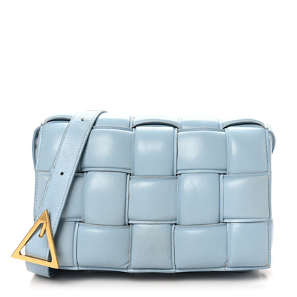 Bottega Veneta Nappa Maxi Intreccio Padded Cassette Crossbody Bag Ice 1 of 10