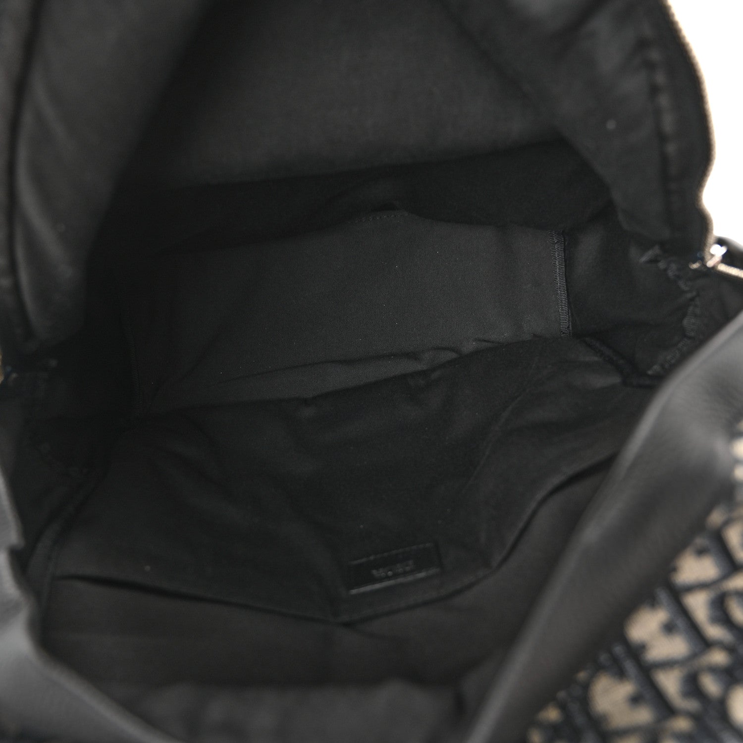 diorhomme soft leather backpack Dior - Rider Backpack Beige And Black Dior Oblique Jacquard