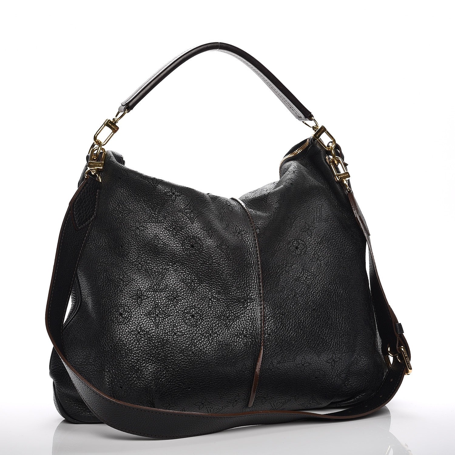 Louis Vuitton Mahina Selene MM Black 10 of 22
