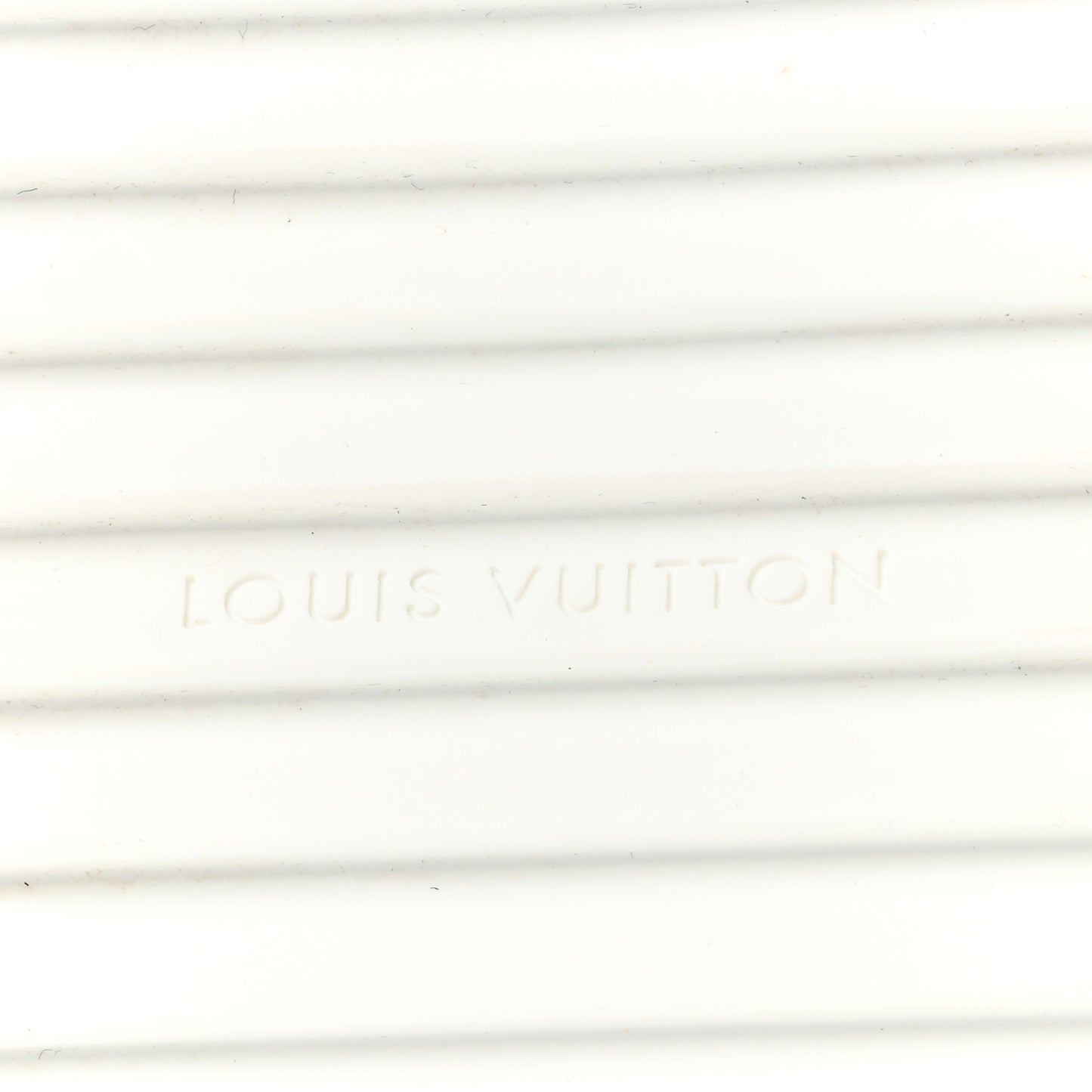 LOUIS VUITTON Denim Monogram Debossed Time Out Sneakers 39 Blue