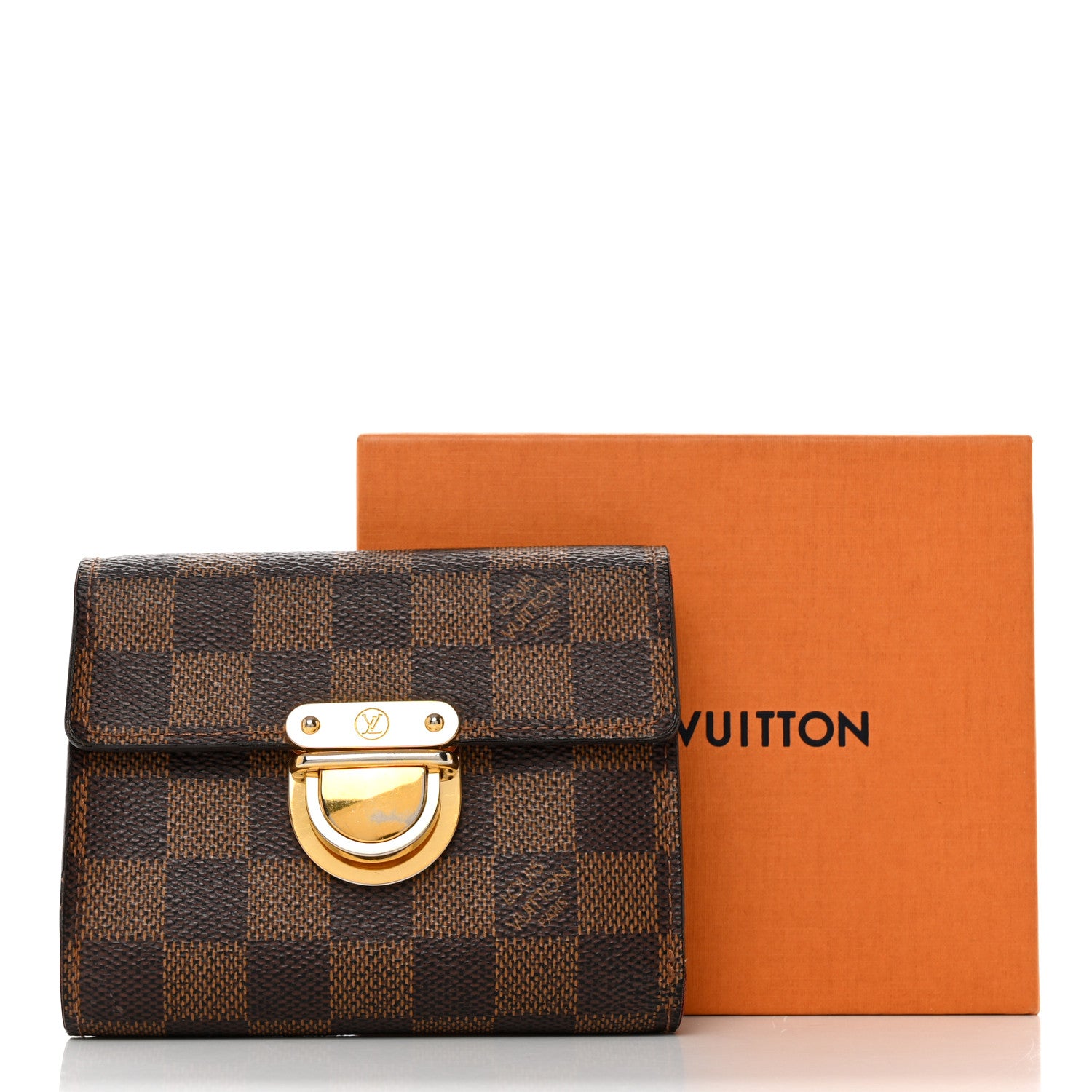 Louis Vuitton Damier Ebene Koala Compact Wallet 11 of 11