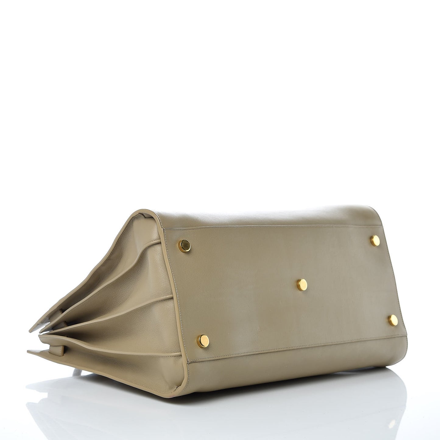 Calfskin Large Sac De Jour Carryall Beige