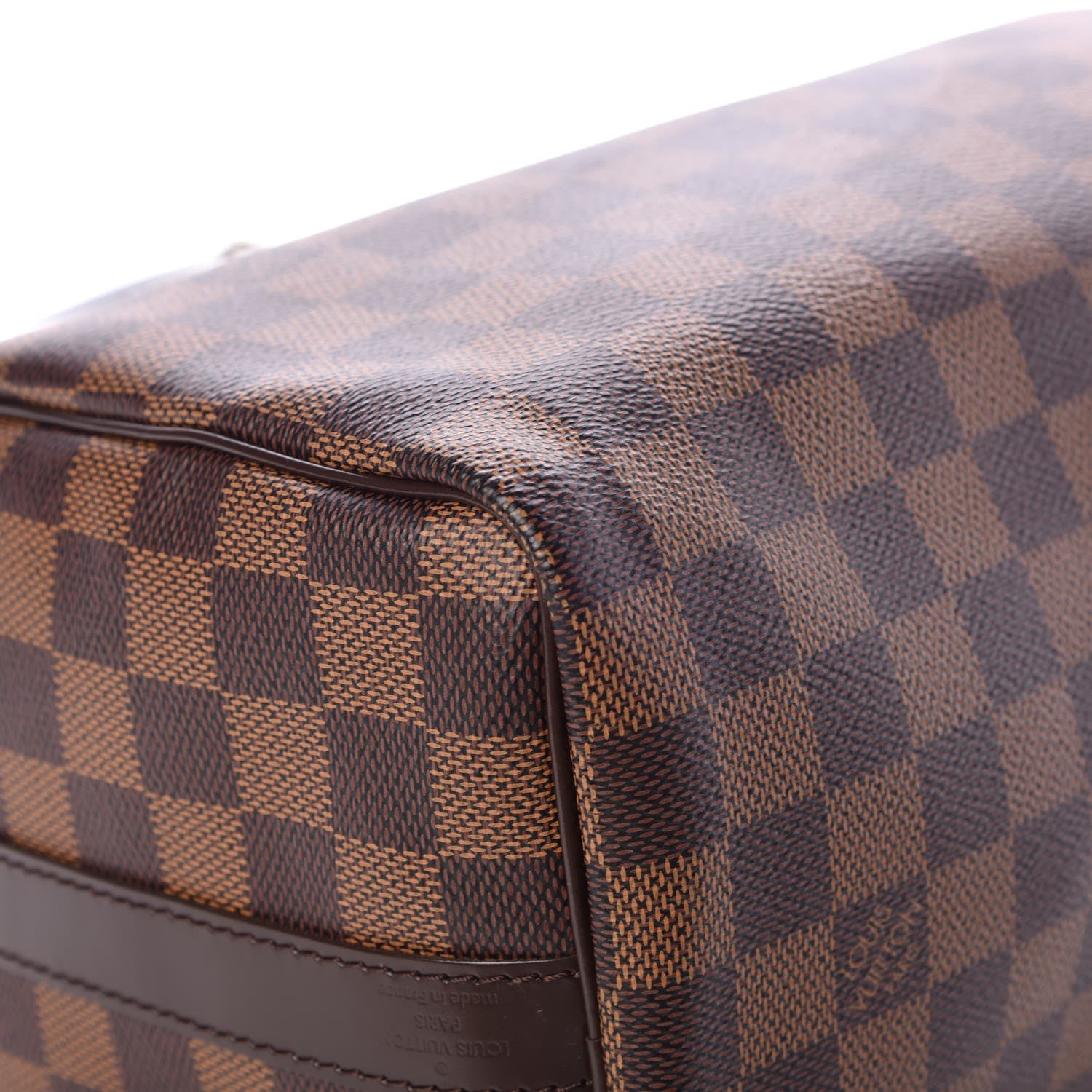 Louis Vuitton Damier Ebene Speedy Bandouliere 25 9 of 12