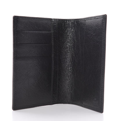 Gucci Fluffy Calfskin Morpheus Passport Case Black 5 of 8