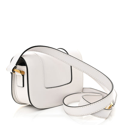 Valentino Garavani Calfskin Small Supervee Crossbody Bag Optic White 3 of 9