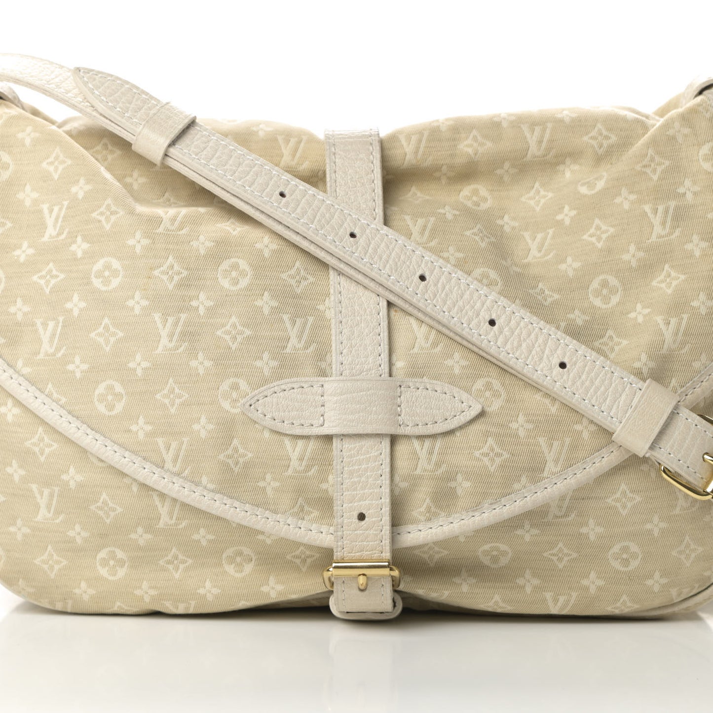 Monogram Mini Lin Saumur Dune