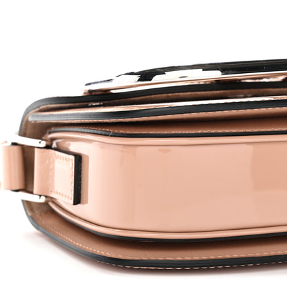 Valentino Garavani Patent Small Supervee Crossbody Bag Rose Cannelle 8 of 10