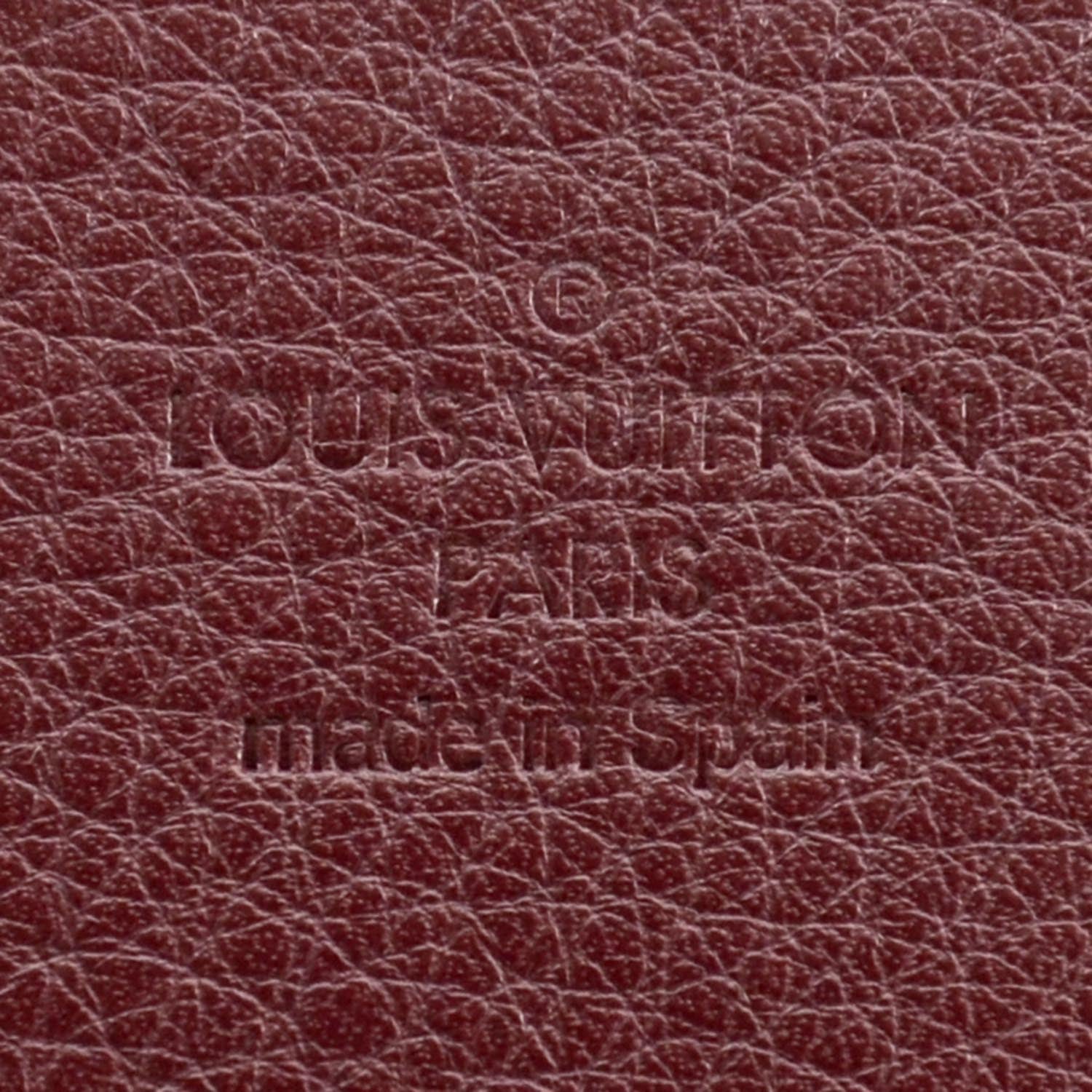 Louis Vuitton Vernis LV Facettes Belt 85 34 Rouge Fauviste 6 of 6