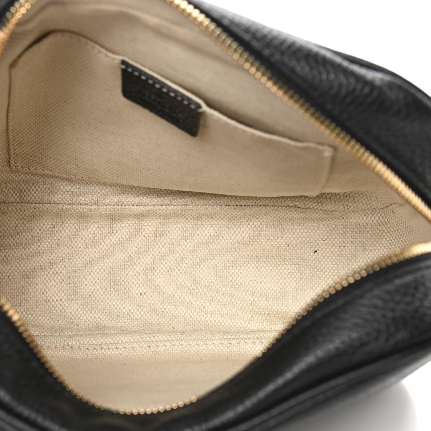 Gucci Pebbled Calfskin Small Soho Disco Bag Black 5 of 11