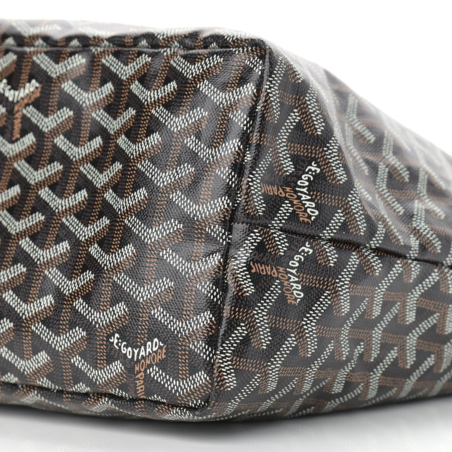 Goyard Goyardine Saint Louis PM Black Gold 11 of 12
