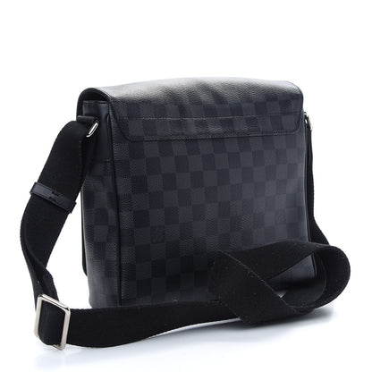 Louis Vuitton Damier Graphite District PM 3 of 10