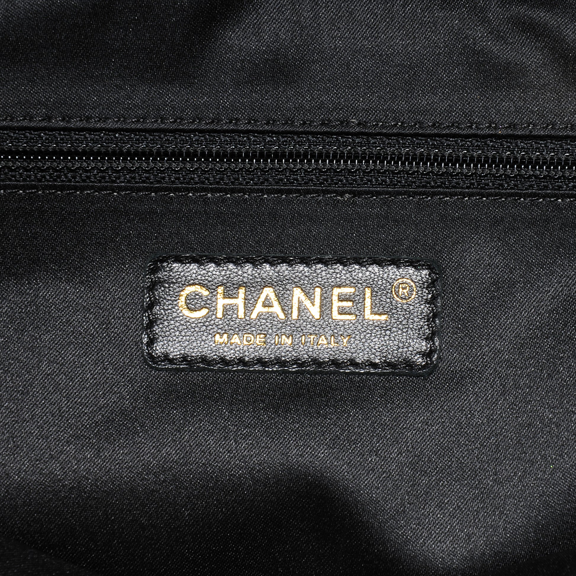 Chanel Caviar XL Grand Shopping Tote GST Black 5 of 7