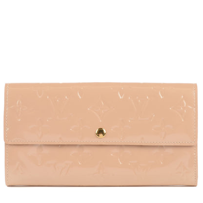 Louis Vuitton Vernis Sarah Wallet Rose Florentin 1 of 7
