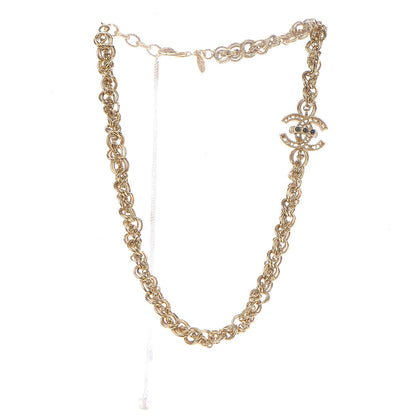 Chanel Chain CC Short Necklace Gold 3 of 7