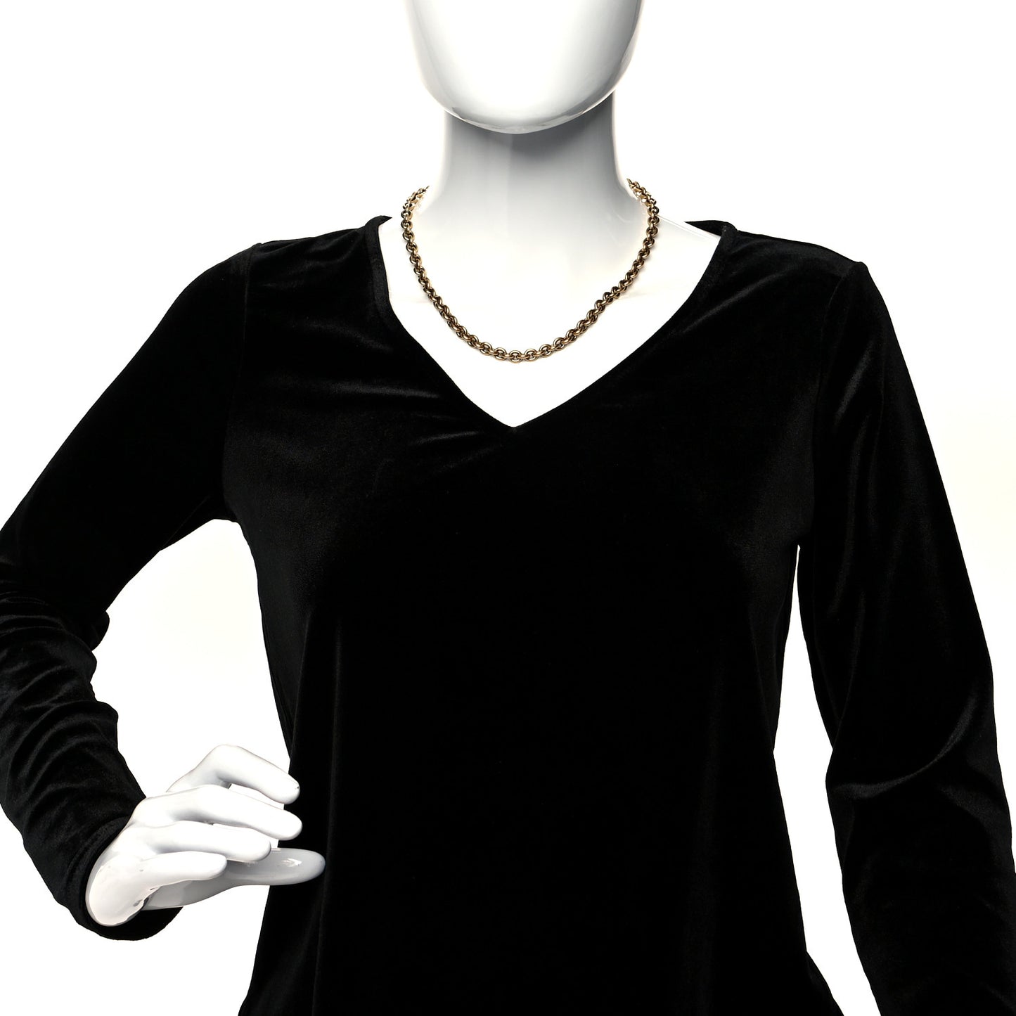 Metal 30 Montaigne Necklace Aged Gold