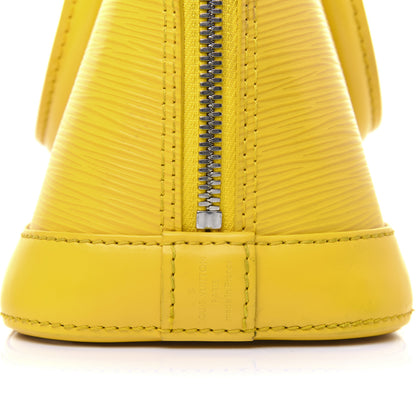 Louis Vuitton Epi Alma BB Citron 8 of 35