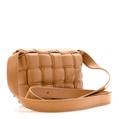 Bottega Veneta Nappa Maxi Intreccio Padded Cassette Crossbody Bag Caramel 2 of 9