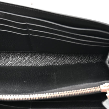 Hermes Epsom Kelly Longue Wallet Black 5 of 10