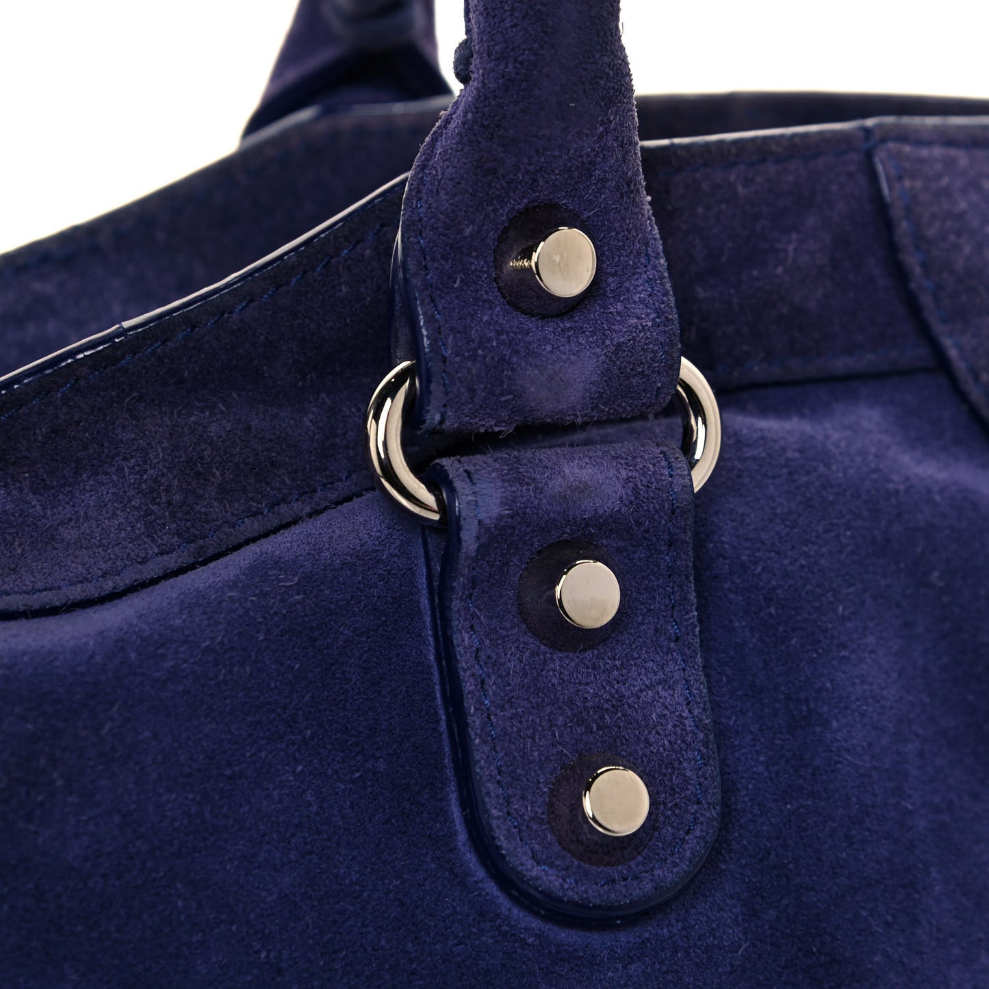 Baby Daim Suede Classic Hardware City Bleu Nuit