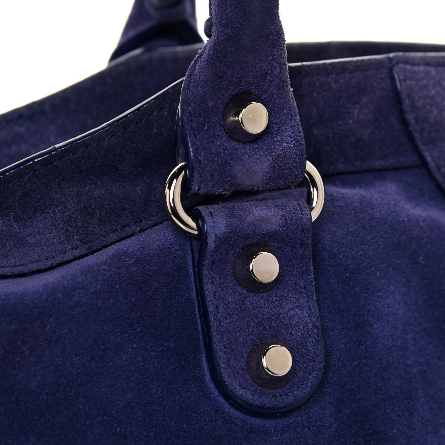 Balenciaga Baby Daim Suede Classic Hardware City Bleu Nuit 14 of 16